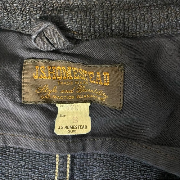 Journal Standard J.S. Homestead men's navy indigo blazer/jacket, JP S = US XS - Picture 13 of 14